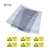 MECCANIXITY Anti Static Bags Shielding Bag 50pcs 3x4.7inch(8x12cm) Resealable with Labels for Hard Drive HDD SSD PCB Board view 3