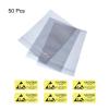 MECCANIXITY Anti Static Bags Shielding Bag 50pcs 6x8inch(15x20cm) Resealable with Labels for Hard Drive HDD SSD PCB Board view 3