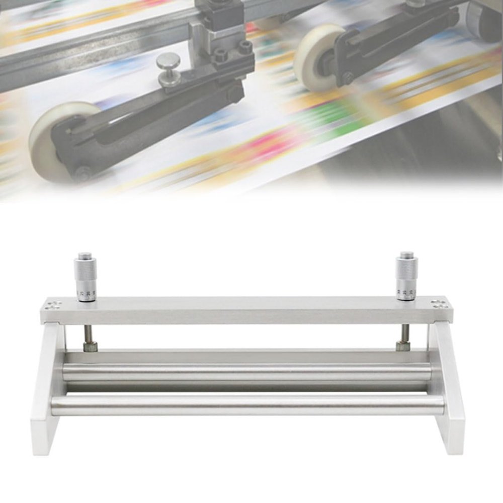 JOSBY 0-3500m Adjustable Film Applicator, Magnetic Attraction Spring Coater, Wet Film Preparation Device Steel Preparation, Micrometer Wet Film Preparation Device, for Glass Plate, Plastic Plate