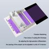 JOSBY 0-3500m Adjustable Film Applicator, Magnetic Attraction Spring Coater, Wet Film Preparation Device Steel Preparation, Micrometer Wet Film Preparation Device, for Glass Plate, Plastic Plate view 2