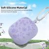 [3 in 1] TSVSXS Flower Engraved Case Compatible with Samsung Galaxy Buds3 Pro/Galaxy Buds3(2024) with Keychain, Cute Soft Silicone Protective Cover with Cleaning Kit view 2