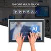 IRXSEE 15.6-Inch Industrial Touch Screen Monitor, Ratio 16:9 Embedded PCAP Touchscreen Monitors | 10-Point Touch | No Drive, Plug and Play | IP65 Front | HD-MI VGA USB Port view 2