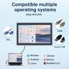 IRXSEE 15.6-Inch Industrial Touch Screen Monitor, Ratio 16:9 Embedded PCAP Touchscreen Monitors | 10-Point Touch | No Drive, Plug and Play | IP65 Front | HD-MI VGA USB Port view 3