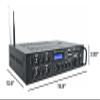 Rockville Bundle Rock Zone 8 8-Channel 1000W RMS Multi Room Receiver/Amplifier Bundle with (8) HP4S-8 BK 4" Outdoor/Indoor Home Theater Speakers w/Swivel Bracket (9 Items) view 2