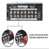 Rockville Bundle Rock Zone 8 8-Channel 1000W RMS Multi Room Receiver/Amplifier Bundle with (8) HP4S-8 BK 4" Outdoor/Indoor Home Theater Speakers w/Swivel Bracket (9 Items) view 4