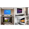 BIUBPW 50in 60in Projector Screen Pull Down Projection Screen Indoor HD 4K Movie Screen for Classroom Home Theater Game(4:3-50inch) view 3
