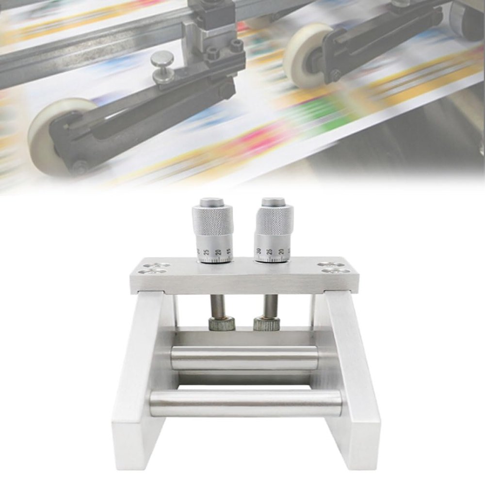 JOSBY 0-3500m Adjustable Film Applicator, Magnetic Attraction Spring Coater, Wet Film Preparation Device Steel Preparation, Micrometer Wet Film Preparation Device, for Glass Plate, Plastic Plate
