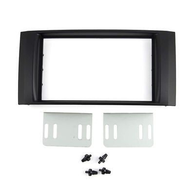 GZYF 173 * 98mm Fascia Stereo Panel Bezel Trim Dash Frame Kit ABS Black Car For D-Max 2006-2011