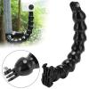 Denash Monopod Gooseneck Jaws, ABS Material Flexible Arm Holder for Lens Accessories for Photography Tools for Camera Lens Assistant for Photographers view 3