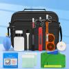 Fiber Optic Cleaning Box, 12Pcs Efficient Cleaning Fiber Optic Cleaning Kit 1.25mm 2.5mm SC FC ST LC MU MPO MTP Fiber Optic Cleaner Pen Kit for FC SC ST LC MU Connectors view 2