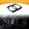 Partuto Speaker Spacer Ring 6x9" to 6.5" Tweeter Speaker Adaptor Car Speaker Subwoofer Mounting Spacer Bracket Ring for Nissan Sylphy ABS Black Waterproof view 2