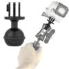 Ball Head Mount, Aluminum Alloy Ball Head Mount, Strong Durability for Xiao Yi (Black) view 3