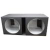 Dual 15" Vented & Coated Subwoofer Box by Audiopipe view 1