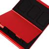 Denash SIM Card Holder, TF Card Holder, 12 Slots, Aluminum Memory Card for Storage (Red) view 2