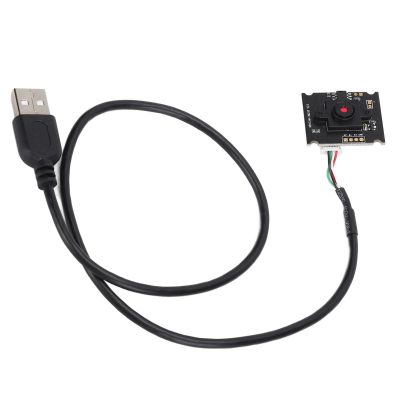 flexman HBVCAM 3M2111 V22 64 3 MP Camera Module, 3.5mm Manual Focus Webcam Board with USB Cable for Advertising Machines Face Recognition Drone Aerial Photography