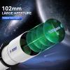 SVBONY SV48P Telescope for Adults High Powered, 102mm Large Aperture F6.5 Refractor OTA for Adults Beginner Astronomer, Astronomical Telescope for Observation of Deep Space Celestial Objective view 2