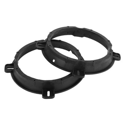 Partuto Speaker Spacer Ring Tweeter Speaker Spacer Adapter Car Speaker Subwoofer Mounting Spacer Bracket Ring for Hyundai ABS Black Waterproof