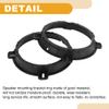 Partuto Speaker Spacer Ring Tweeter Speaker Spacer Adapter Car Speaker Subwoofer Mounting Spacer Bracket Ring for Hyundai ABS Black Waterproof view 4