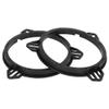 Partuto 2pcs Universal Speaker Spacer Ring Tweeter Speaker Spacer Adator Auto Boat RV Speaker Subwoofer Mounting Spacer Bracket Ring Waterproof ABS Black for 6.5" view 1