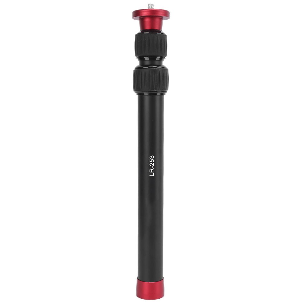 Telescopic Monopod, Strong Reliability, Sturdy Aluminum Alloy Monopod, 3 Pieces Telescopic Tube for Camera