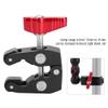 Articulating Mount Clamp, Antirust, Nonslip Heavy Duty Aluminum Alloy Monitor Mount Adapter for Photography Industry view 2