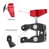 Articulating Mount Clamp, Antirust, Nonslip Heavy Duty Aluminum Alloy Monitor Mount Adapter for Photography Industry view 3