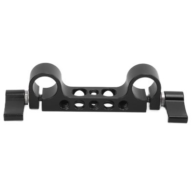 15mm Rod Clamp, CNC 15mm Railblock Rod Clamp Universal for 15mm DSLR Camera Rig for Camera Shoulder Rig