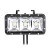 LED Video Light, 40m/130ft Heavy Duty Diving Video Light with High Brightness for Vlog view 1