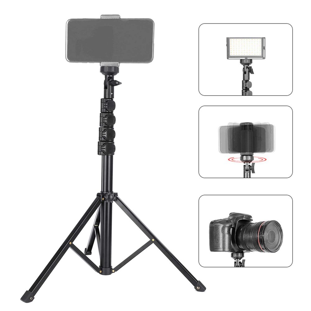 Denash Photo Tripod Beautiful Appearance Tripod for Stable Experience of Live and Fill Light, Compatible with All Kinds of Photography Equipment, Denashfghue9vydx