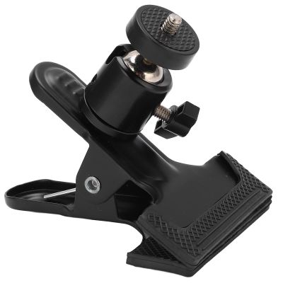 Tripod Camera Clip Long Life Rotating Camera Clip Plastic Mat 360 Rotating Ball Head for Motion Camera