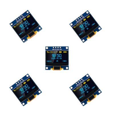 5PCS 4 Pin 0.96 Inch OLED I2C IIC Display Module 128x64 Pixel Compatible with Nano Display Msp420 Stim32 SCR