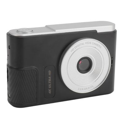 Yunseity 48MP 4K Digital Camera, WiF Vlogging Video Camera with 16x Digital Zoom, Anti Shake Auto Focus Compact Travel Camera with 2.4 Inch Screen, for Kids Students Vlog (Black)