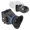 LCD Viewfinder, Detail Adjustable Diopter Macro Camcorder Screen Viewfinder for Mirrorless Cameras for SLR Cameras view 3