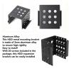 2.5 Inch HDD Mounting Rack,Professional Aluminum Alloy Hollow Hard Drive Storage Bracket with 20 Screws,4 Disks,Application for 2.5 Inch to 3.5 Inch HDD view 3