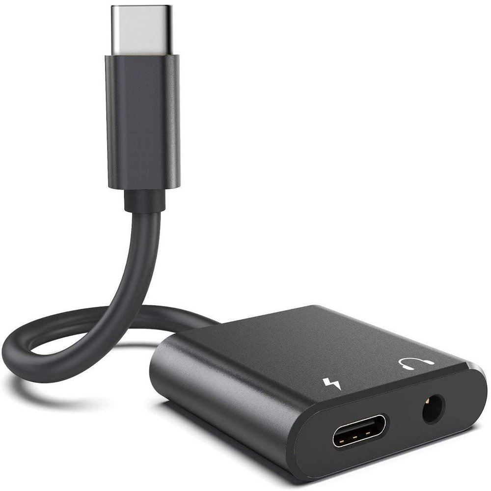 Fonus USB C Headphone Adapter Earphone 3.5mm Jack Compatible with OnePlus 12/12R/11/10 Pro/10T/9/9 Pro/8 Pro 5G, Charger Port Splitter Mic Support Hands-Free Type-C