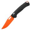 Benchmade - Mini Taggedout Folding Hunting Knife with Orange Carbon Fiber Handle (15533OR-01) view 1