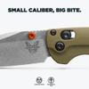 Benchmade - Mini Taggedout Folding Hunting Knife with OD Green G10 Handle (15534) view 3