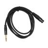 MUNEFE XLR Female, Microphone Cable, XLR Stereo Plug Cable, Suitable for Providing Excellent Audio Performance (1.8m) view 2