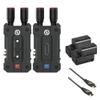 Hollyland Mars 4K Wireless Video Transmission System Bundle with GVM NP-F750 4400mAh Batteries Plus Chargers and HDMI Cable 6' view 1