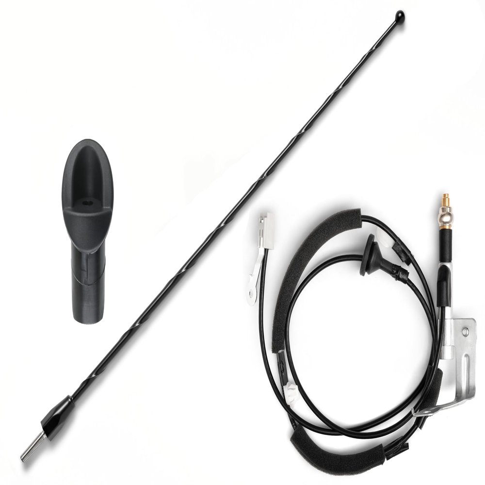 VOTEX - Replacement Antenna Base fits Toyota Sienna (2011-2015) - Kit Includes Base 86309-08040/86309-08030 - Bezel 86392-08020 - Antenna 86309-0C020