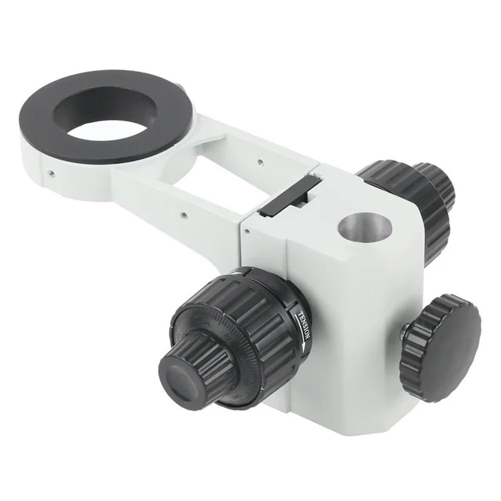 ZTBH Microscope Accessories Kit 50-25mm Diameter Zoom Stereo Microscope Adjustment Coaxial Coarse Fine Focusing Holder Arm Microscope Head Holder Accessories Microscope Slides