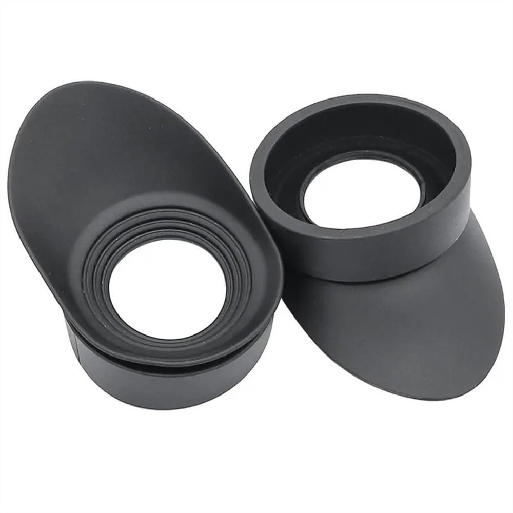 ZTBH Microscope Accessories Kit 1 Pair Binoculars Rubber Eye Cups Eye Guards Caps Inner Diameter 40 mm for Microscope Eyepiece Telescopes Eyecups Microscope Slides
