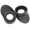 ZTBH Microscope Accessories Kit 1 Pair Binoculars Rubber Eye Cups Eye Guards Caps Inner Diameter 40 mm for Microscope Eyepiece Telescopes Eyecups Microscope Slides view 1