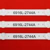 UFDIPLMY 3pcs/set 840mm LED Backlight Bar Replacement Compatible with LG 43"" TV 43UH620V 43UH610T 43UH630V 43UH603V 6916L-2744A UHD 1 view 4