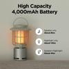 mooas Outdoor Bluetooth Lantern Speakers 10W LED Flame Light Speaker for Men Women Fathers with Wall Mount Hook Wireless Multi-Sync Portable Speaker for Camping Party Patio Garden Home Outside Porch view 4