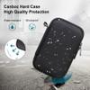 Canboc Hard Case for Canon PowerShot SX740 SX730 Bundle with SX740 Soft Silicone Cover, Black view 4