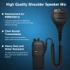 10 Pack PMMN4021a Speaker Microphone PMMN4021 Heavy Duty Shoulder Mic with 3.5mm Audio Jack for Motorola Two Way Radio HT750 HT1250 HT1250LS HT1550 PR860 MTX850 MTX8250 PRO7150 PTX760 view 2
