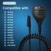 10 Pack PMMN4021a Speaker Microphone PMMN4021 Heavy Duty Shoulder Mic with 3.5mm Audio Jack for Motorola Two Way Radio HT750 HT1250 HT1250LS HT1550 PR860 MTX850 MTX8250 PRO7150 PTX760 view 4
