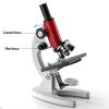 Optical Microscope 50x-1600x Biological Microscope Metal Body Objective Lens (4X/10X/40X) Eyepiece (10X/16X) 45 Adjustable Body Packing 27.6x23x39.9cm (40) view 3