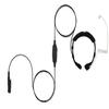 EarHugger Throat Mic Headset with Acoustic Tube Earpiece for Tait TP9600 TP9500 TP9400 TP9300 TP7100 TP8100 Radios view 2